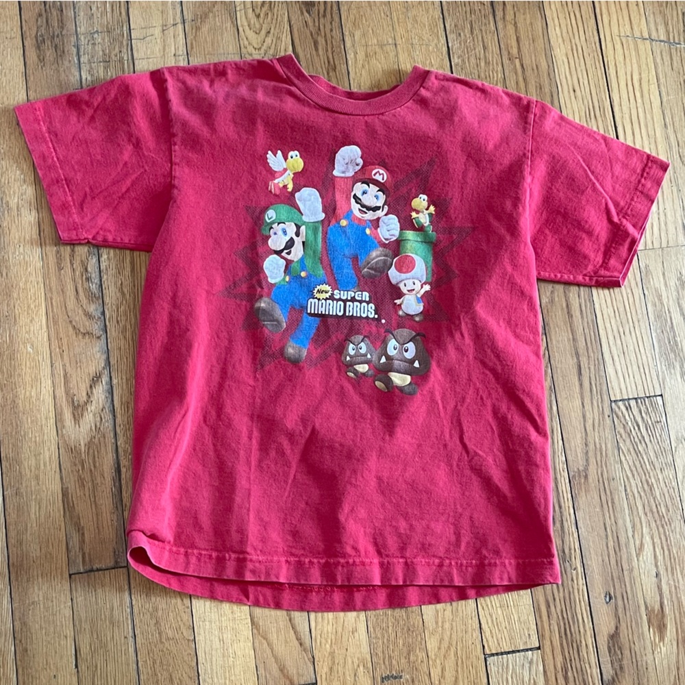 Super Mario Bros. T-Shirt, Size Youth Large